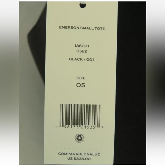 Tory Burch Emerson Tote Zip Leather Bag - Picture 5 of 8